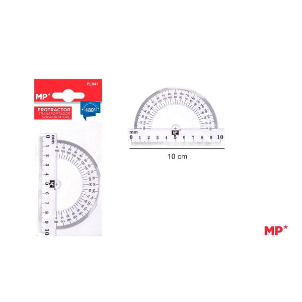 Strumento di geometria – GONIOMETRO TRASPARENTE PL041