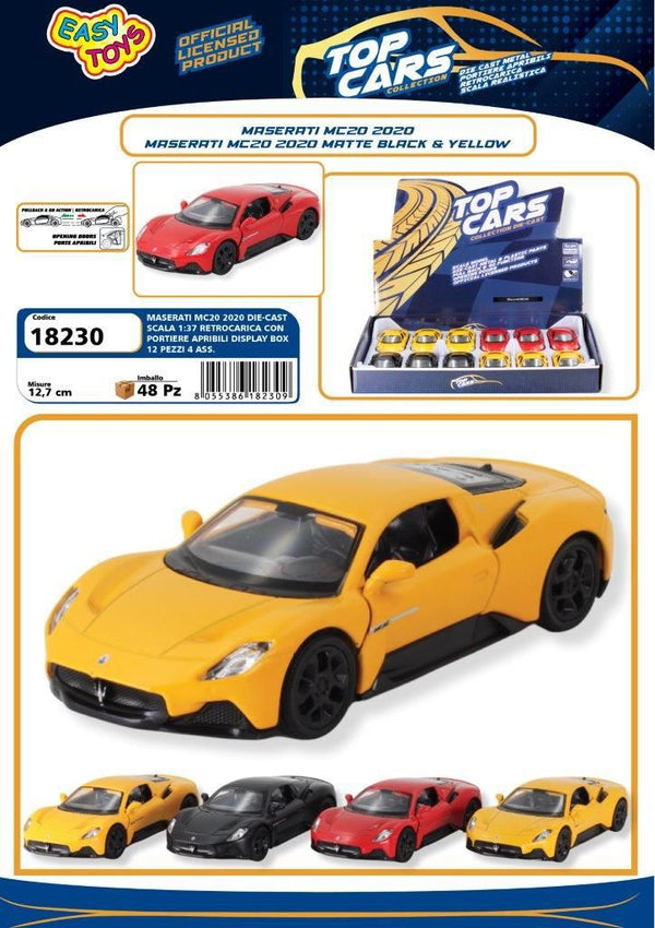 Veicolo giocattolo – MASERATI MATTE BLACK MACCHINA EA18230