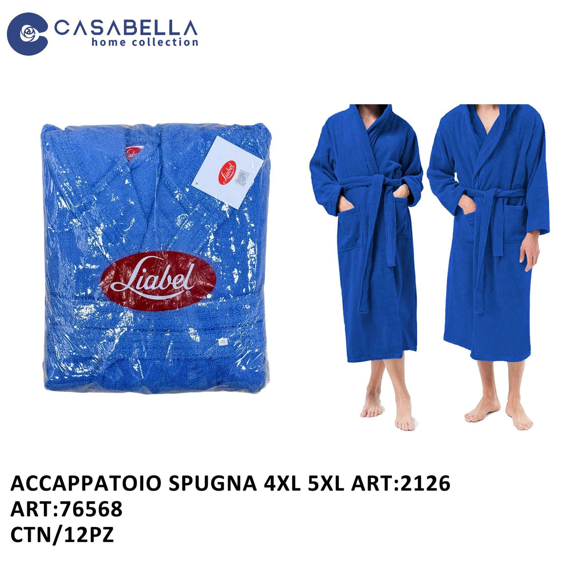 Accappatoio Spugna 4XL 5XL