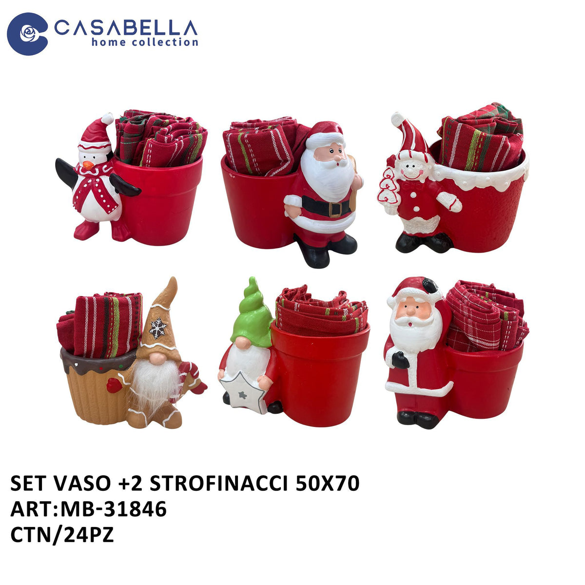 Set VASO+2 Strofinacci