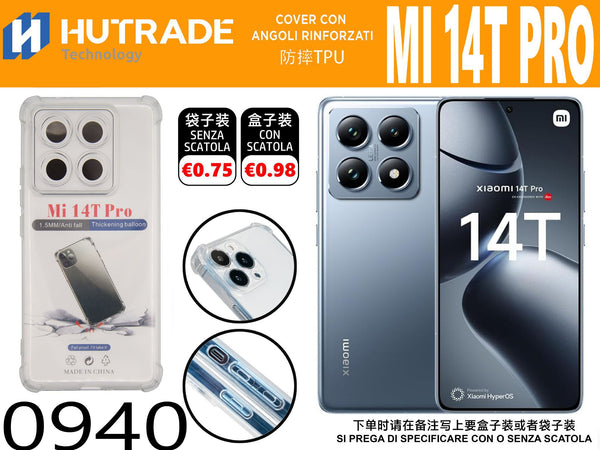 COVER TRASPARENTE BORDO ANTIURTO MI 14TPRO – 0940 014343