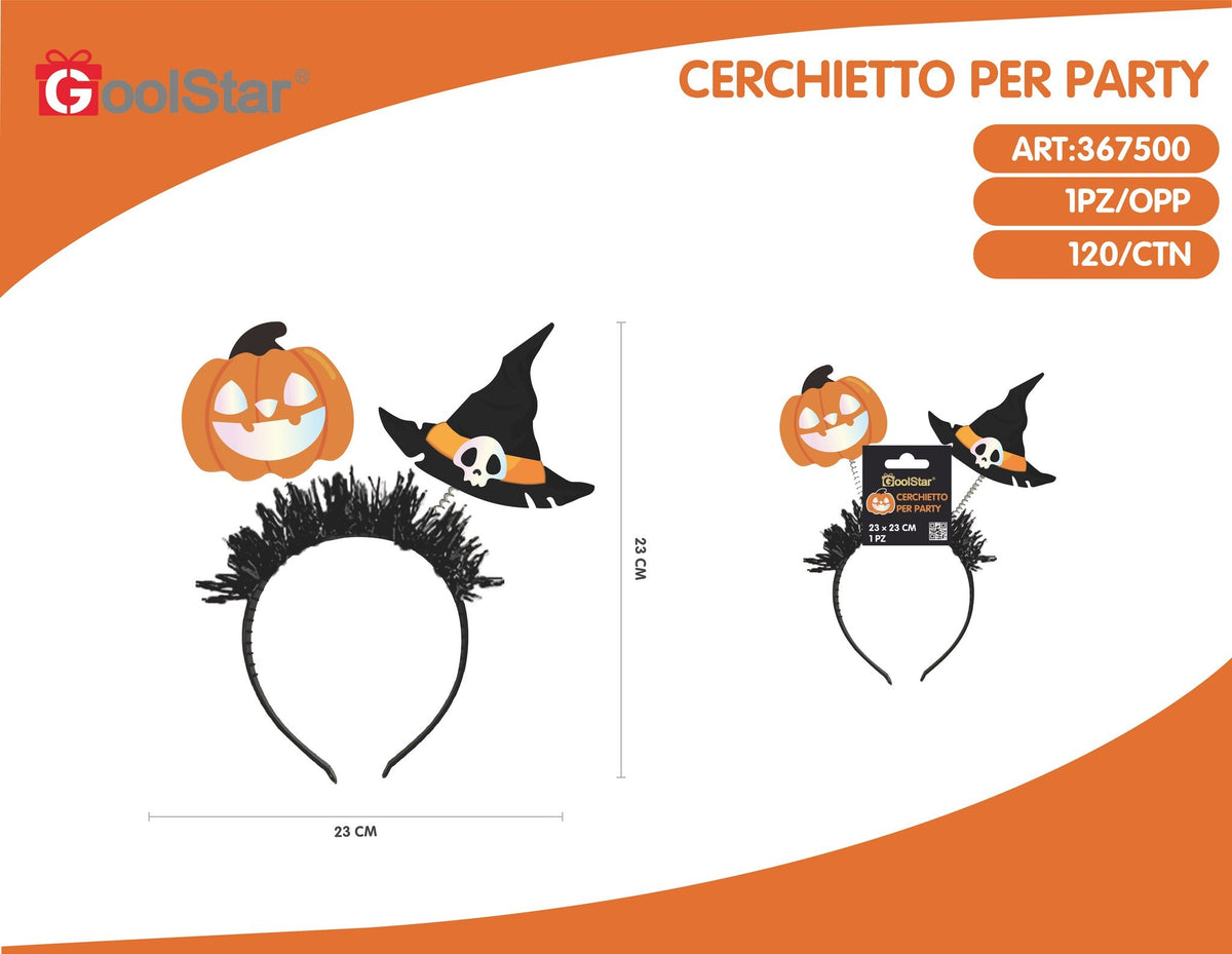 Cerchietto Halloween