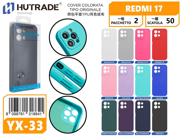 COVER COLORATA REDMI 17 – YX33 000896