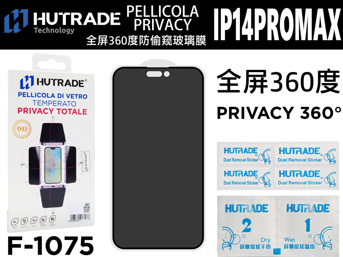 PELLICOLA DI VETRO PRIVACY TOTALE IP14 PRO MAX – F1075 575008