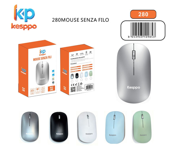 Mouse 280 senza filo
