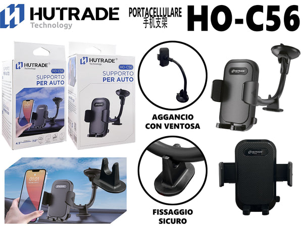 HO-C56 SUPPORTO DA AUTO SUL VETRO