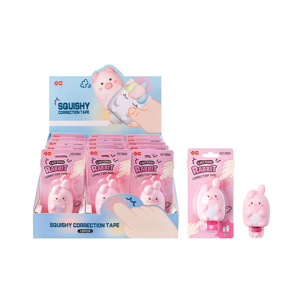 Colla o nastro da ufficio – SQUISHY CORRECTION TAPE RABBIT SINGOLO IG1900