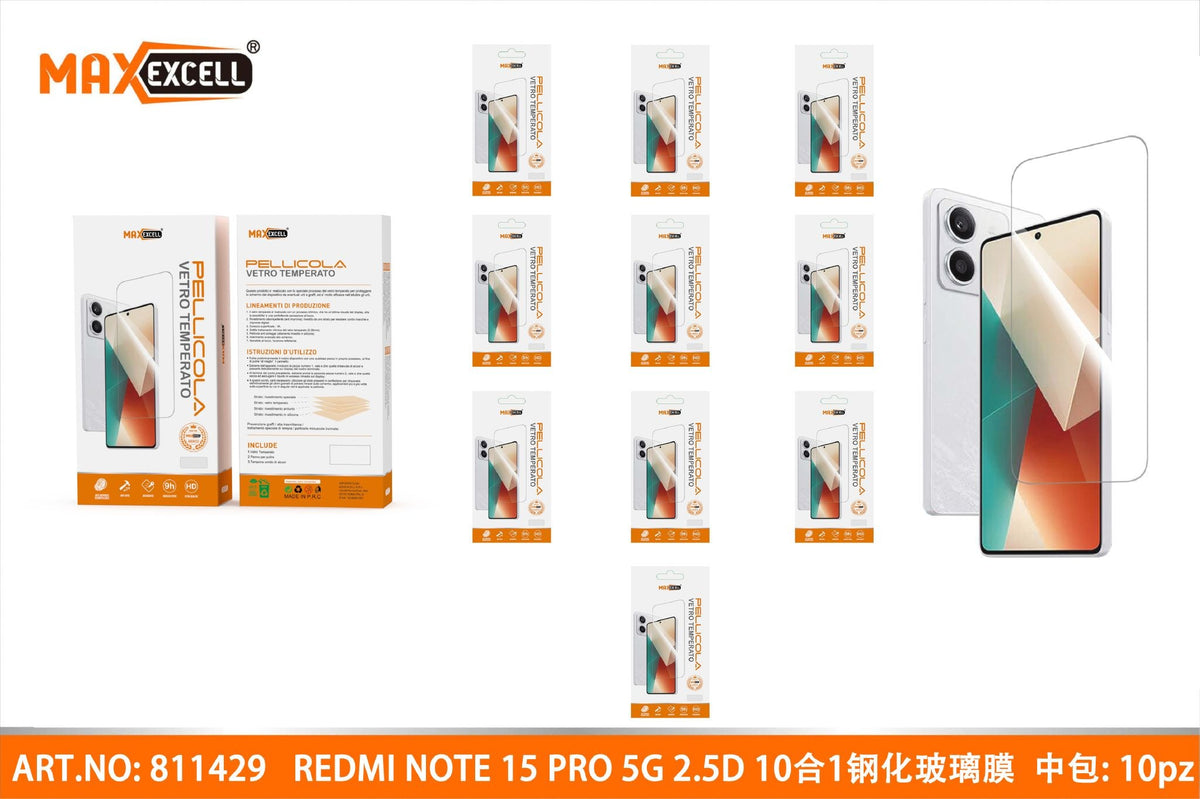 Protezioni schermo per Redmi NOTE 15 PRO 5G