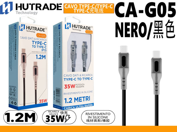 CA-G05 CAVO TYPE-C TO TYPE-C IPHONE 15 1.2 METRO 35W