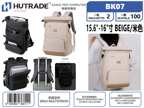 BK07 ZAINO PER COMPUTER MULTIFUNZIONE