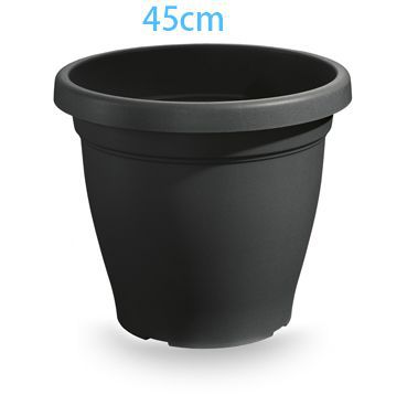 VECA VASO VERONA 45CM ANTRACITE