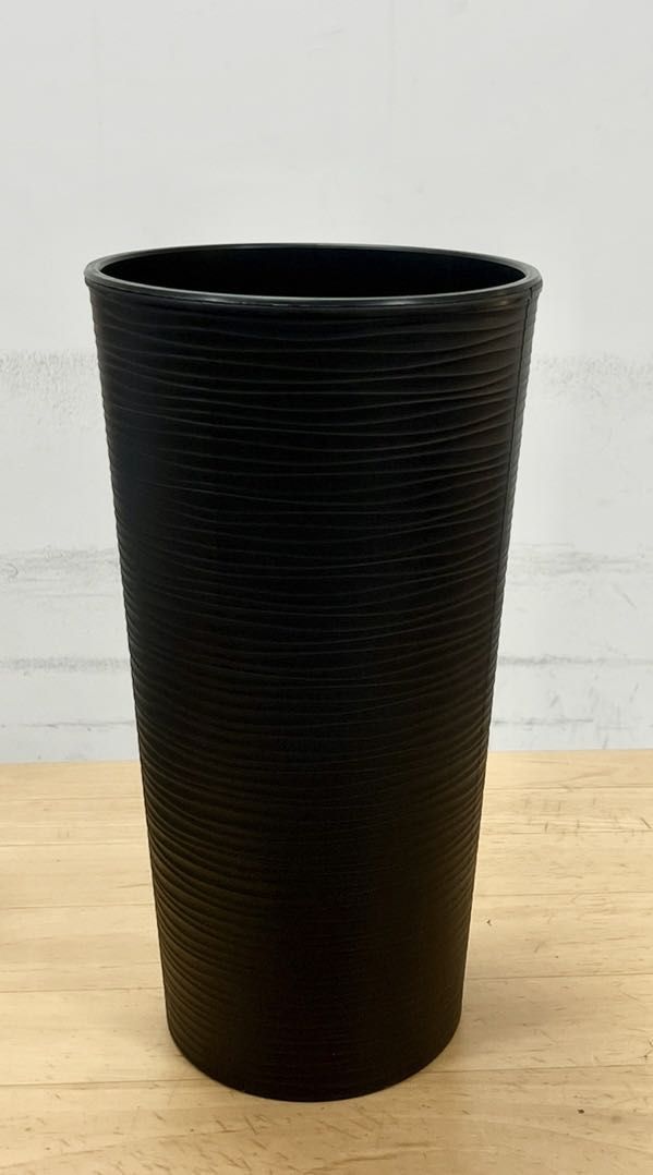 PLANA VASO BORA ALTO ROTONDO PLASTICA 25xh46.5cm ANTRACITE