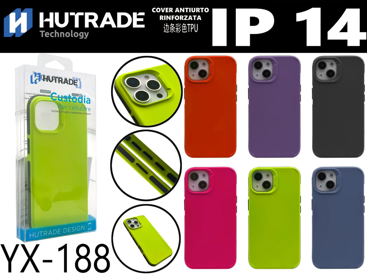 YX-188 COVER COLORATA BICOLORE AI LATI IP14