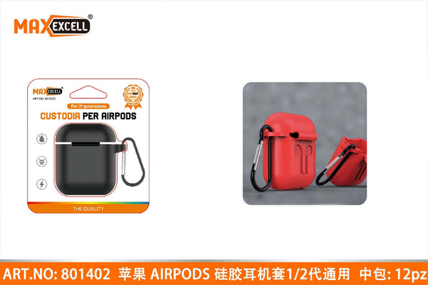 Custodia in Silicone Compatibile con Airpods 1/2