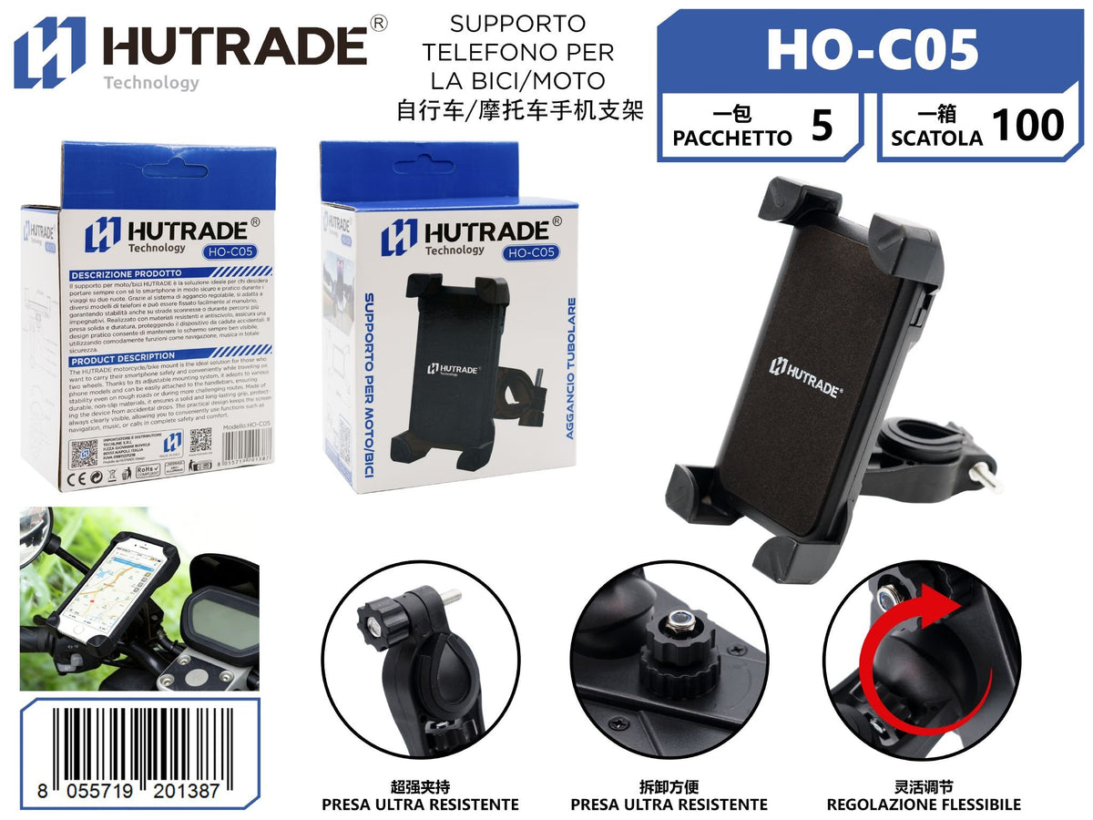 HO-C05 SUPPORTO TELEFONO PER LA BICICLETTA