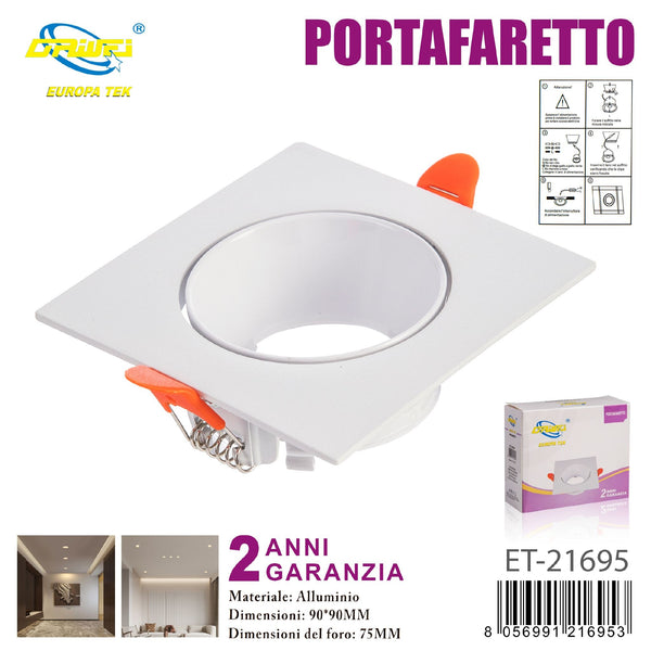 Supporto per faretto