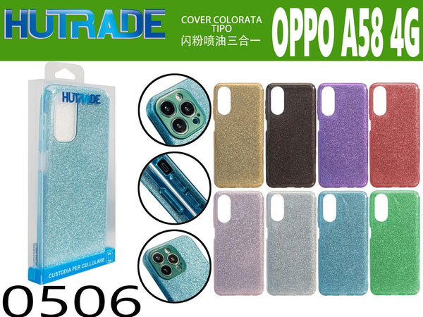 COVER CON BRILLANTINI OPPO A58 4G – N0506 021126