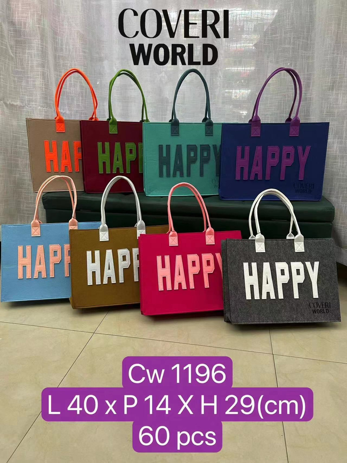 Borsa mare Coveri World CW1196