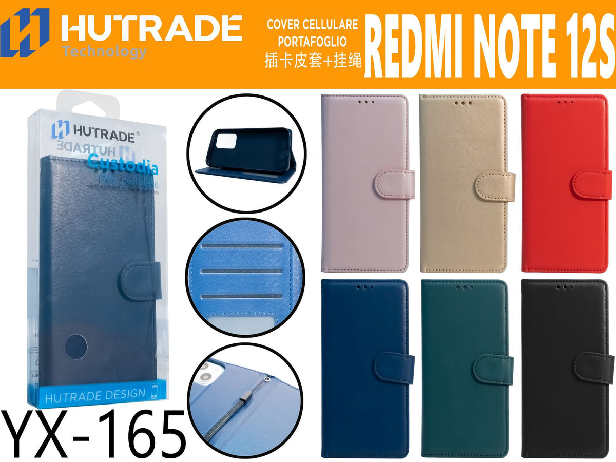 COVER A LIBRO PORTADOCUMENTI CON LACCIO XIAOMI REDMI NOTE 12S – YX165 005017