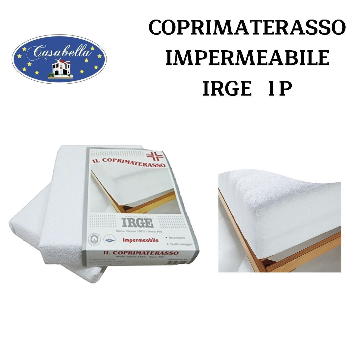 Coprimaterasso Impermeabile Irge 1P