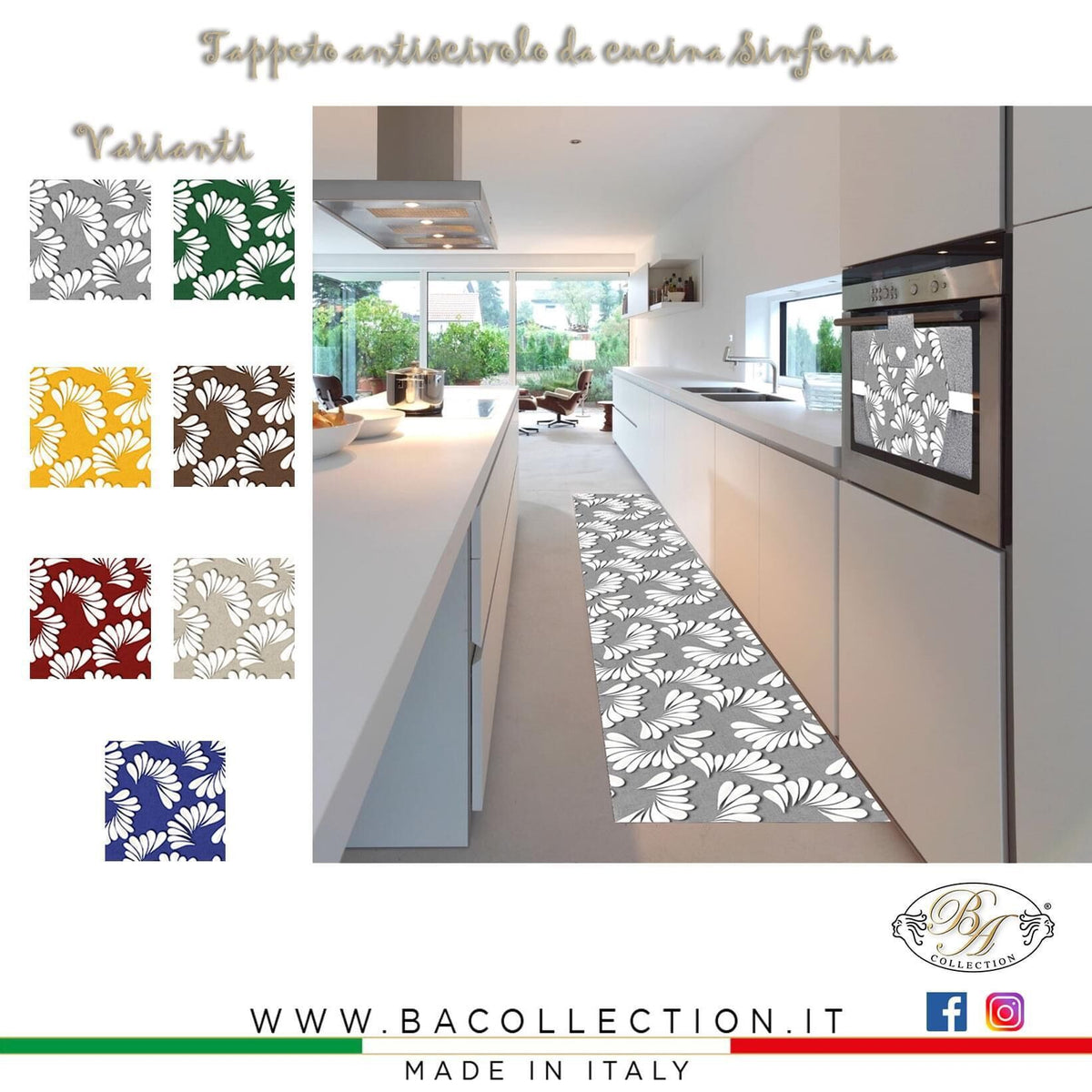 Tappeto Antiscivolo da Cucina