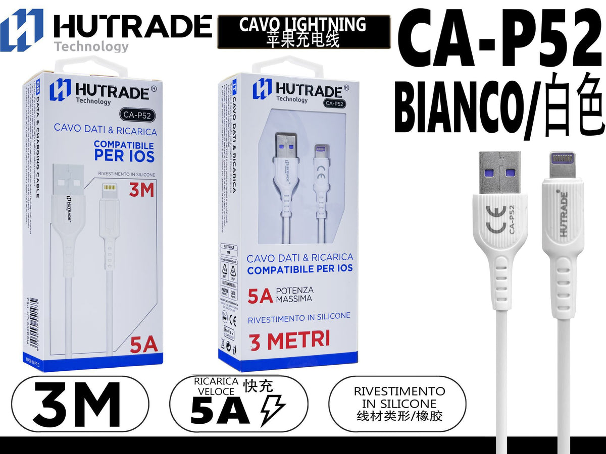 CA-P52 CAVO LIGHTNING 3 METRI 5A