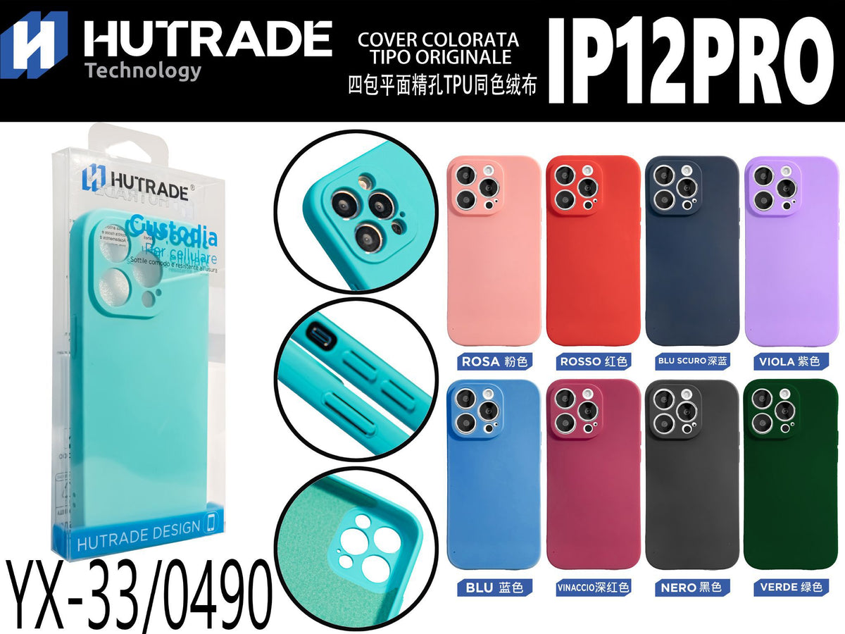 COVER COLORATA IP12PRO – YX33 000607