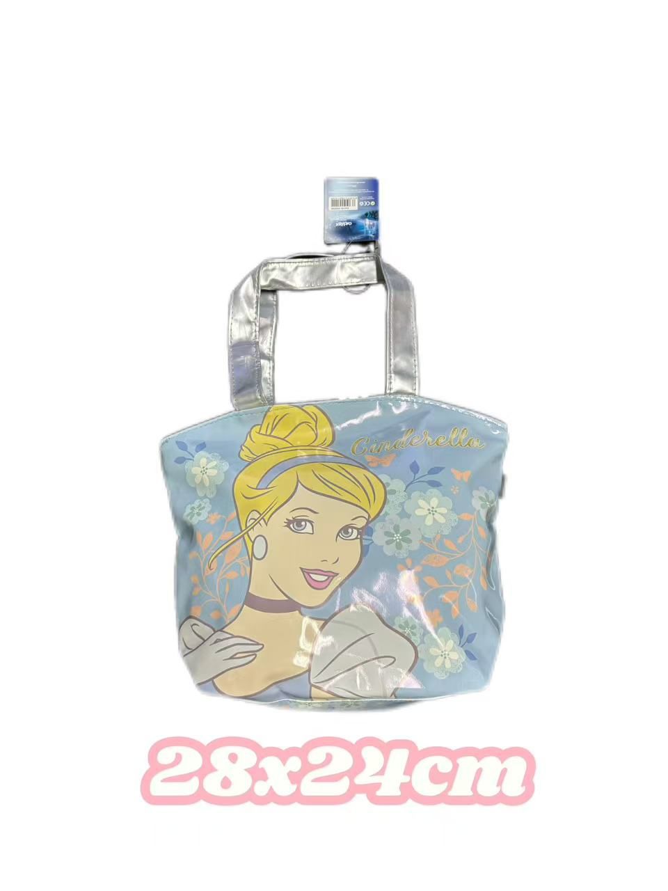 Borsa a mano Cenerentola WD9142, 28 × 24 cm