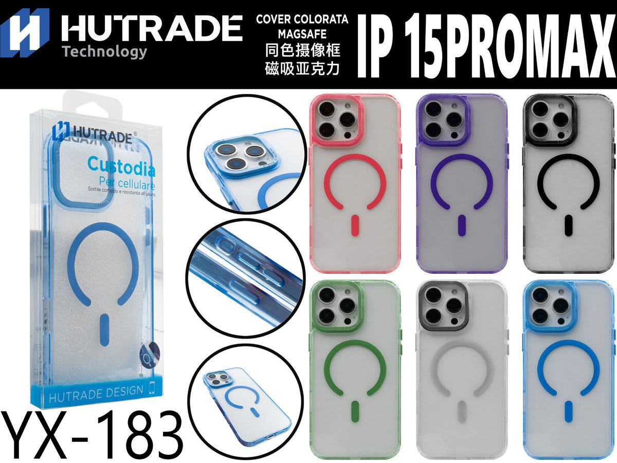 COVER COLORATA MAGSAFE IP15 PRO MAX – YX183 658310