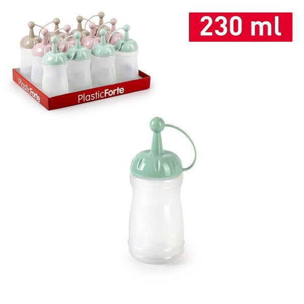 BOTTIGLIA PER SALSA 230ML 6X6X16CM
