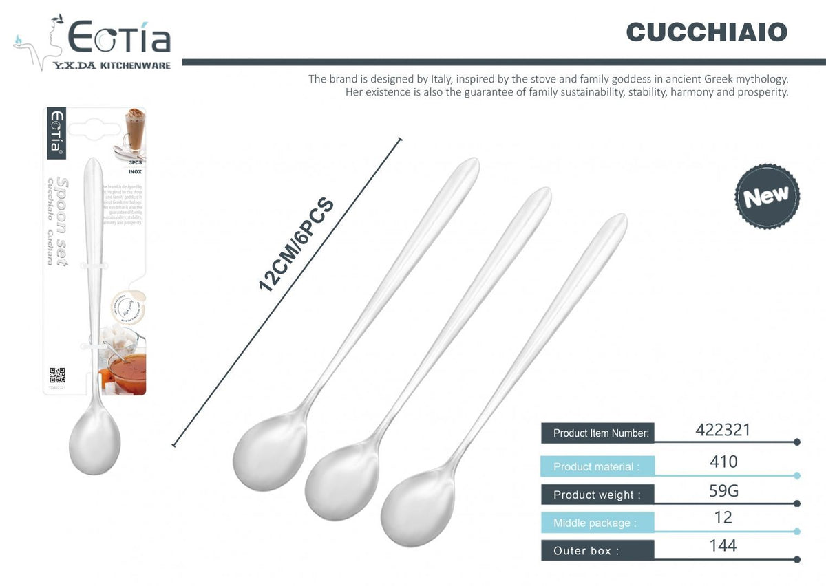 Cucchiaio, confezione da 3 pezzi