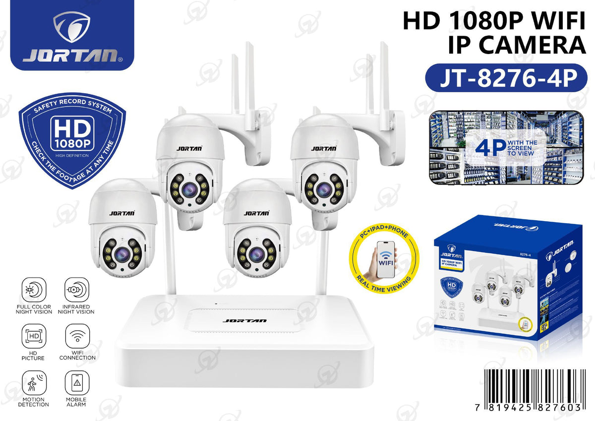 Kit di videosorveglianza — JT-8276-4P