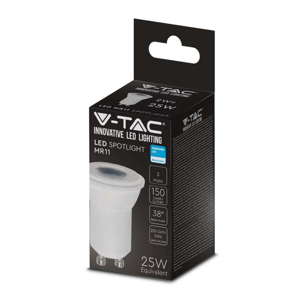 Lampadina LED V-TAC GU10 2 W 6400 K fascio 38°