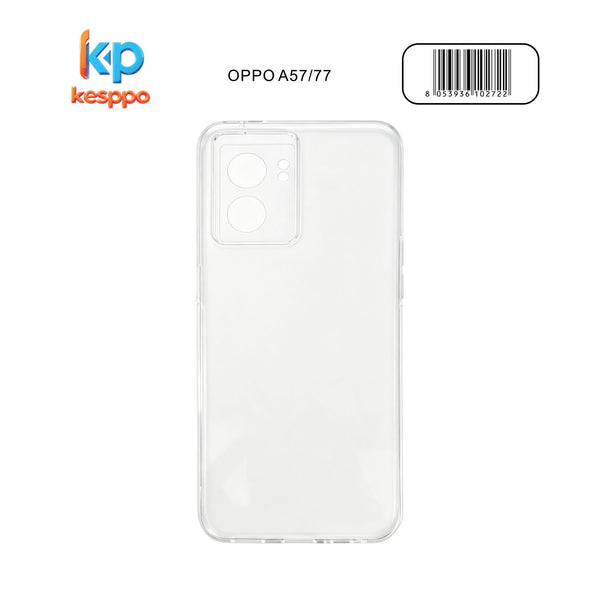 Custodia per OPPO A57 / A77 – trasparente, in silicone
