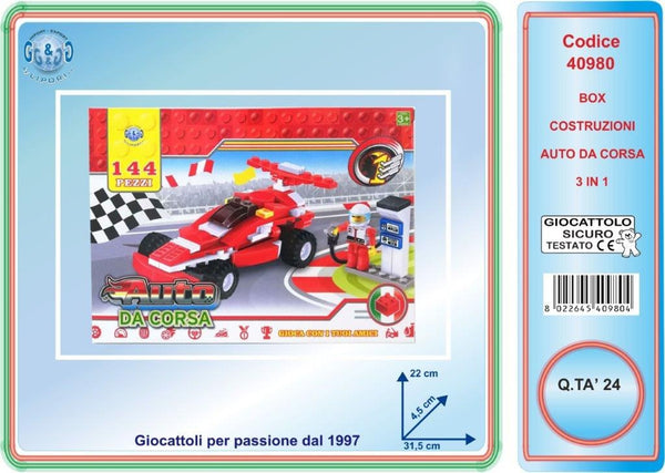 Veicolo giocattolo – COSTRUZIONI AUTO DA CORSA 3 IN 1 LIP40980