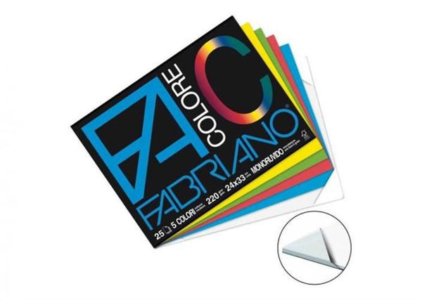 Carta o album da disegno – FABRIANO COLORE CON 5PZ