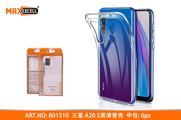 Cover per Samsung Galaxy A20S — Trasparente