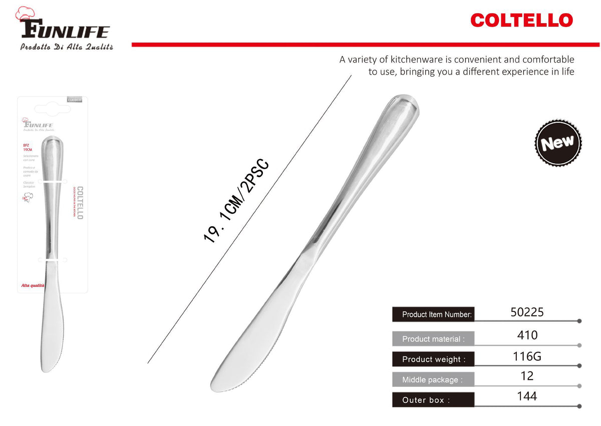 Coltello per dolci, confezione da 2 pezzi