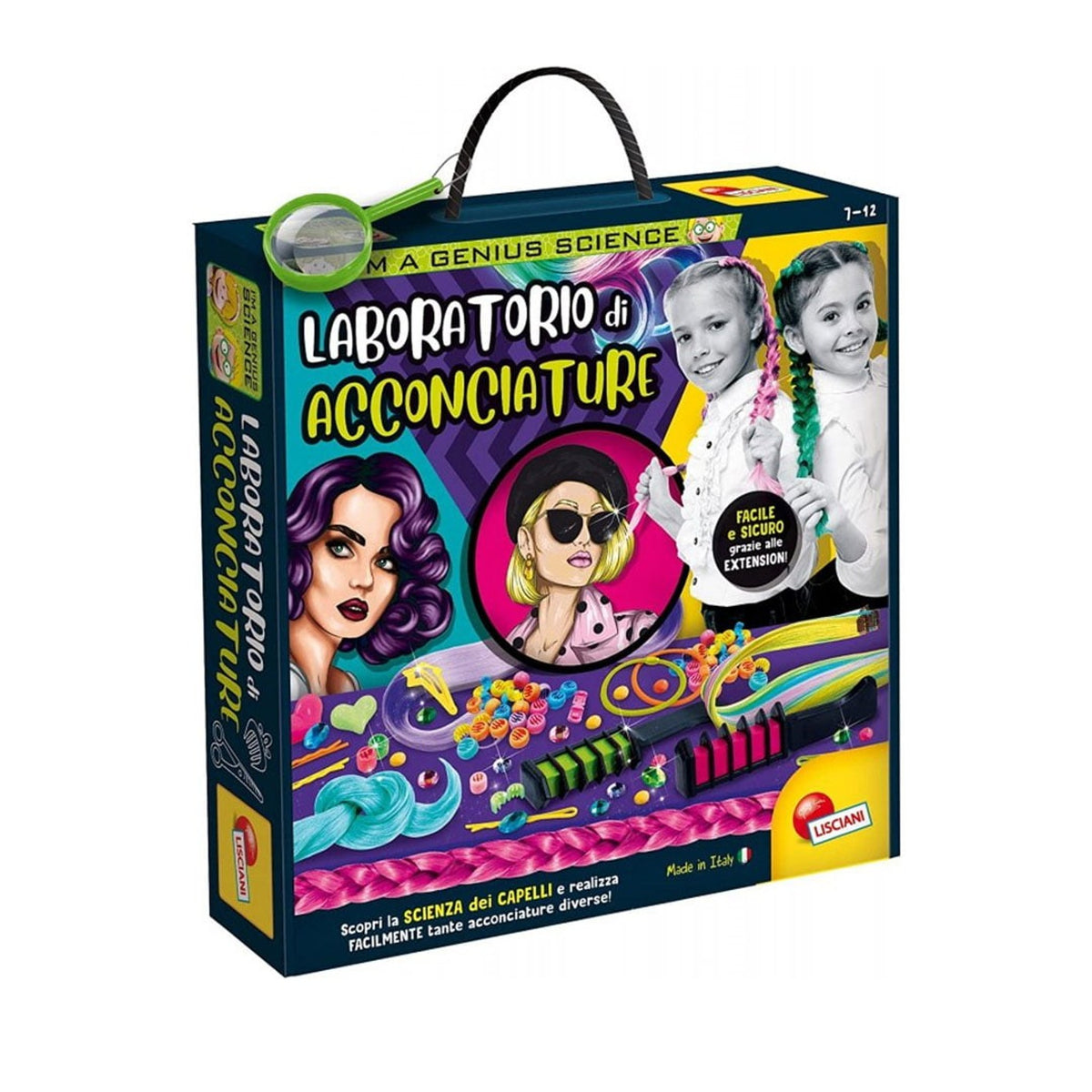 Kit creativo per bambini – IM GENIUS LABORATORIO DI ACCONCIATURE 97340