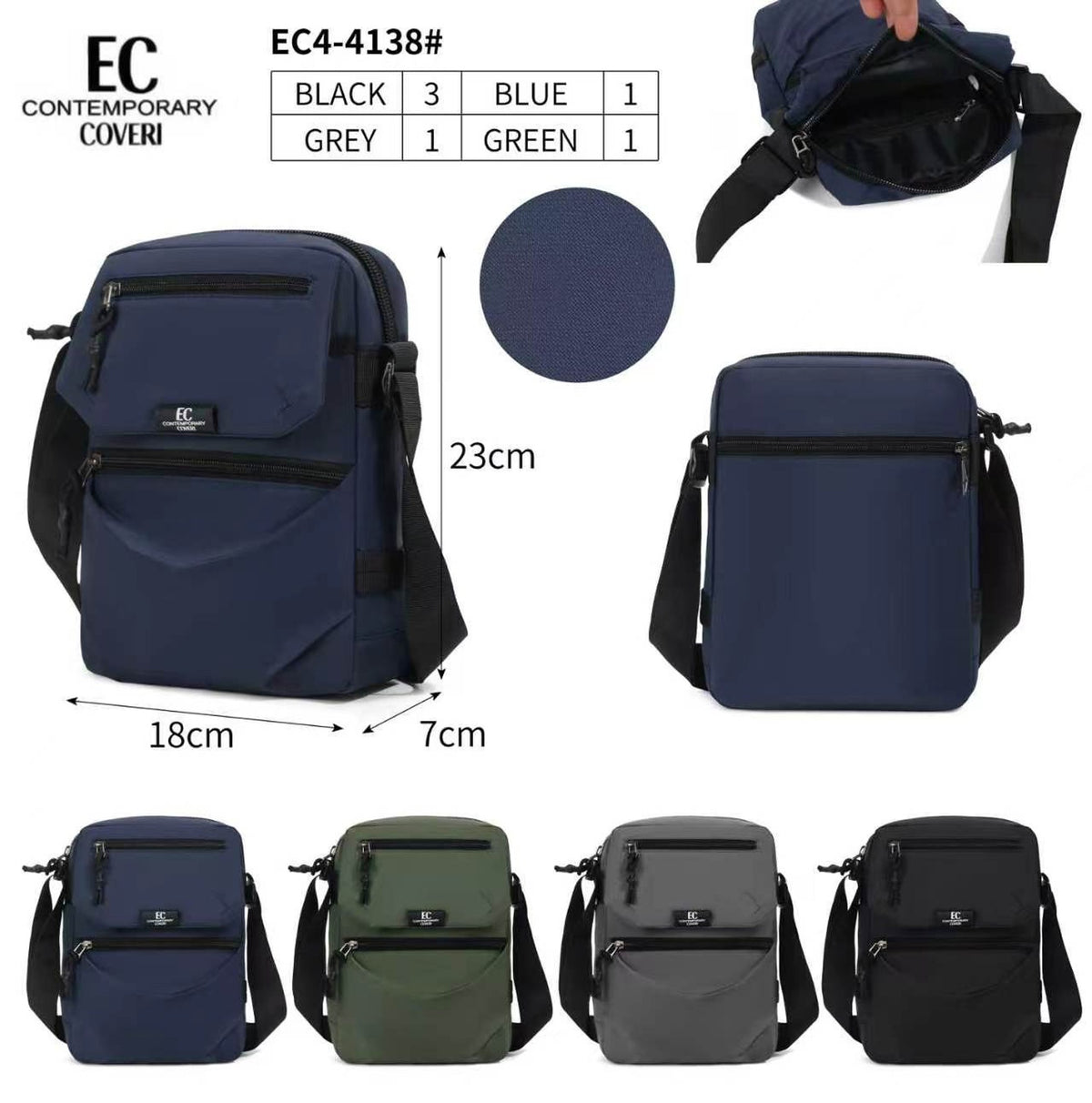 Borsa a tracolla EC44138