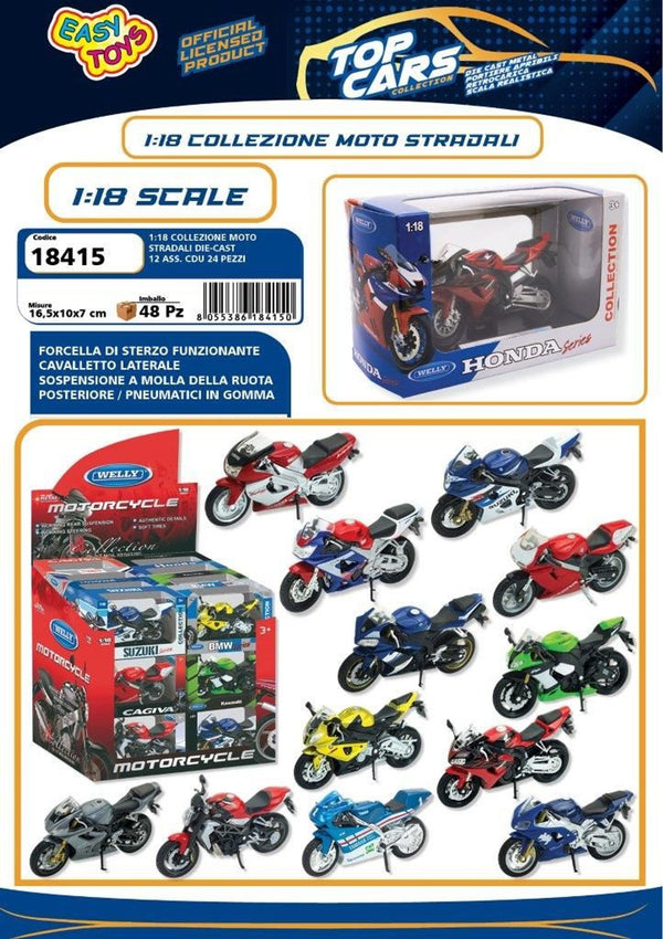 Veicolo giocattolo – MOTO STRADALI EA18415