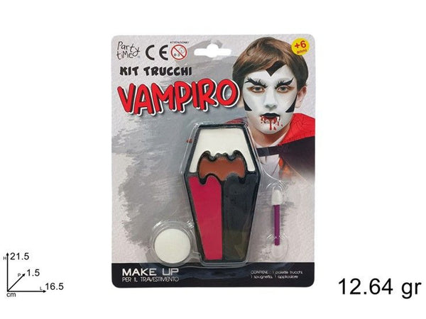 Kit trucco vampiro Party Time con applicatore