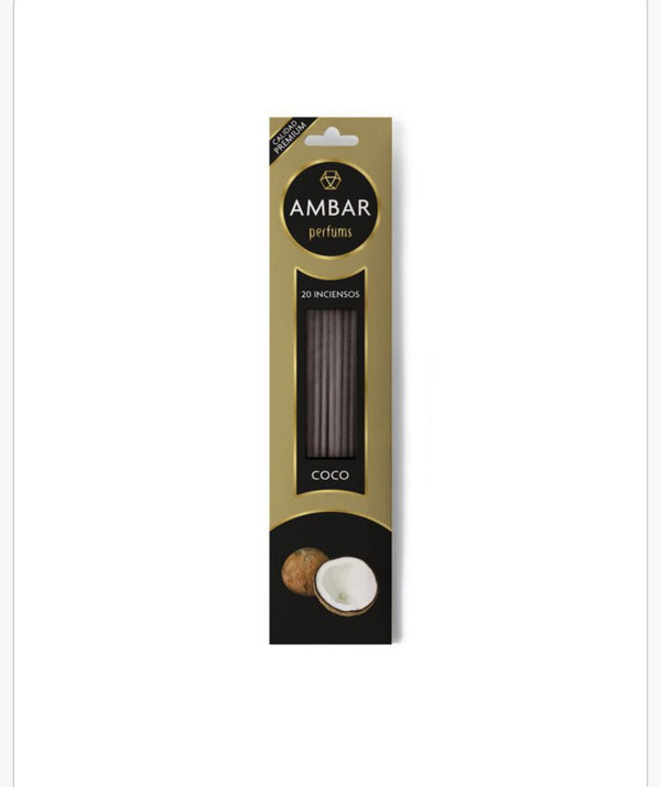 AMBRA INCENSO 20PZ COCO