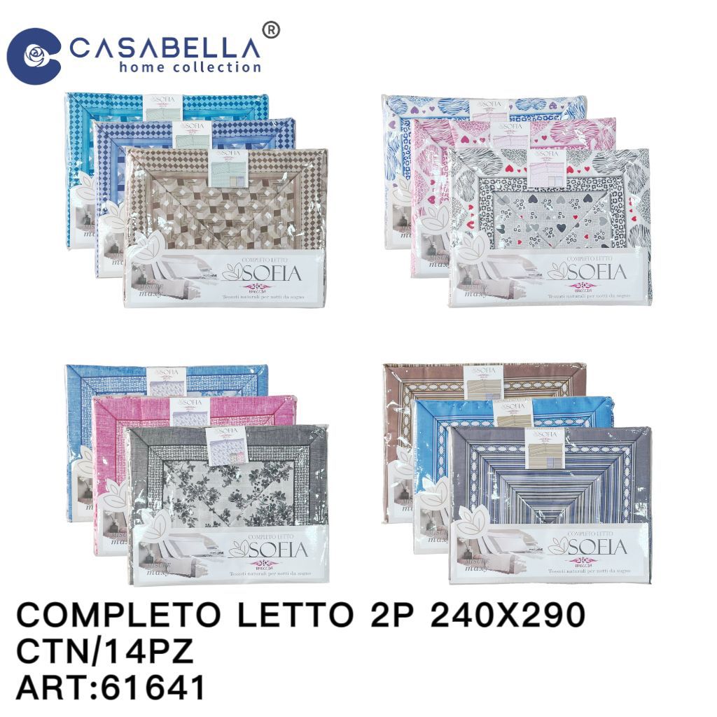 Completo Letto 2P 240X290 Sofia
