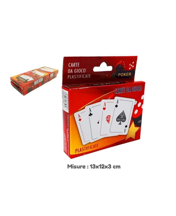 Confezione di 2 mazzi di carte da gioco francesi