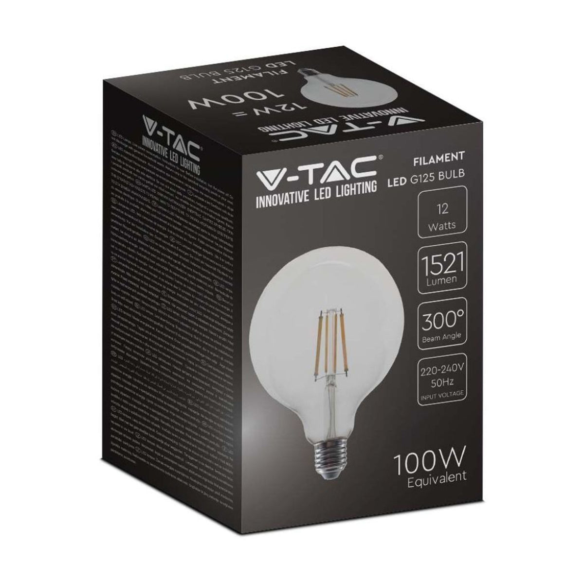 Lampadine globo a filamento ad alta potenza V-TAC – 217454