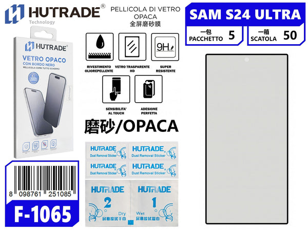 PELLICOLA DI VETRO OPACA S24ULTRA