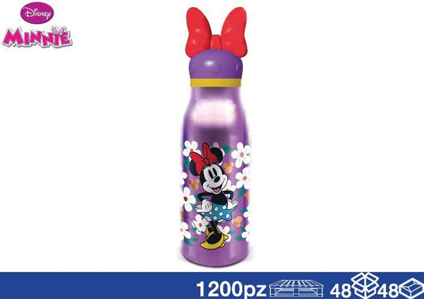 Tazza, bicchiere o borraccia – BORRACCIA ALLUMINIO 690ML 3D MINNIE EOL12523