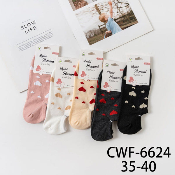 Fantasmini donna CWF6624 - confezione da 12 paia