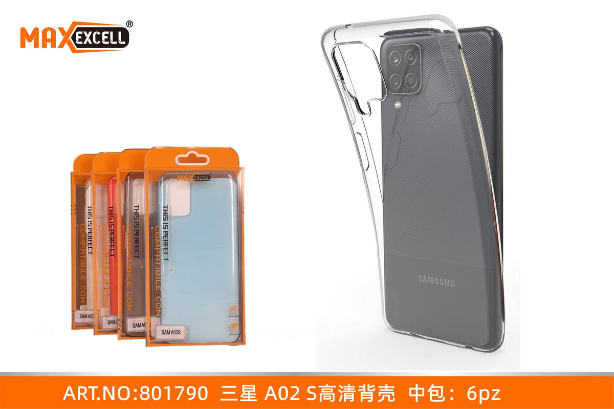 Cover per Samsung Galaxy A02S — Trasparente